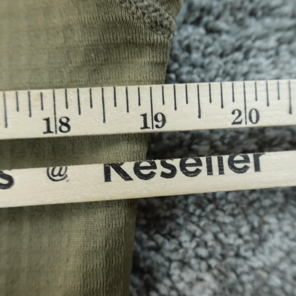 Military Pullover‎ Mens S Green Mid Weight Cold Weather 1/4 Zip Grid Fleece Army